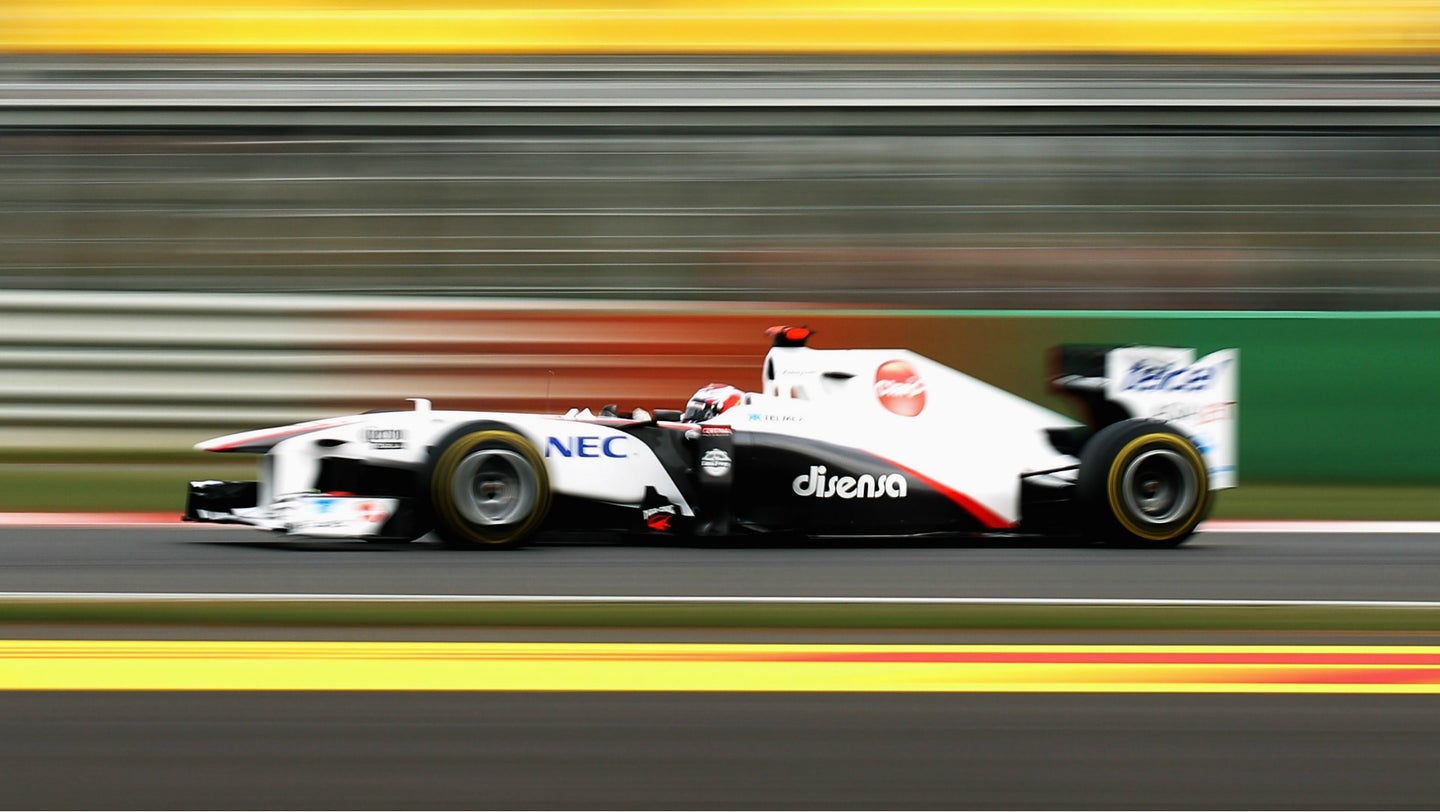 There&#8217;s a 2011 Sauber C30 Formula One Car for Sale