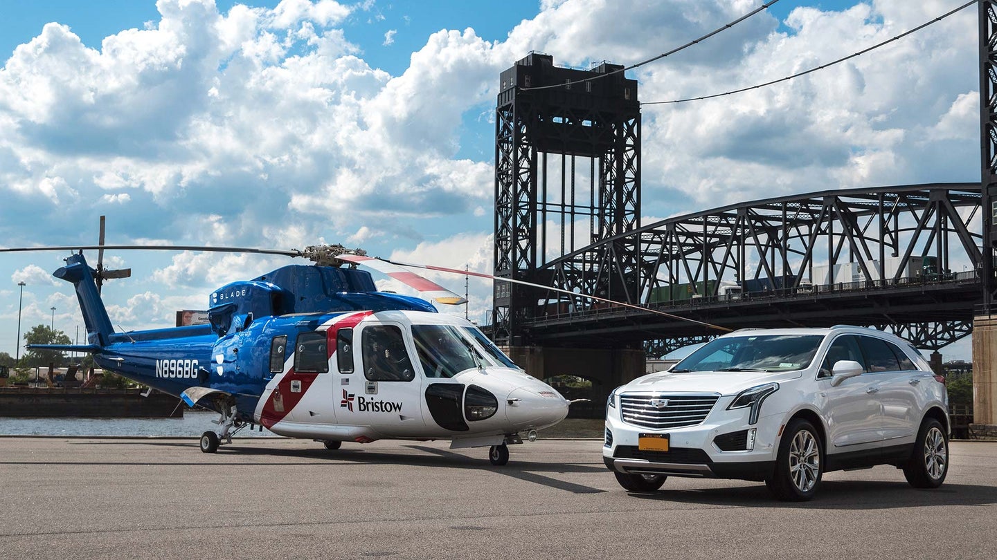 Cadillac and BLADE Team Up For Free Helicopter Rides To The Hamptons