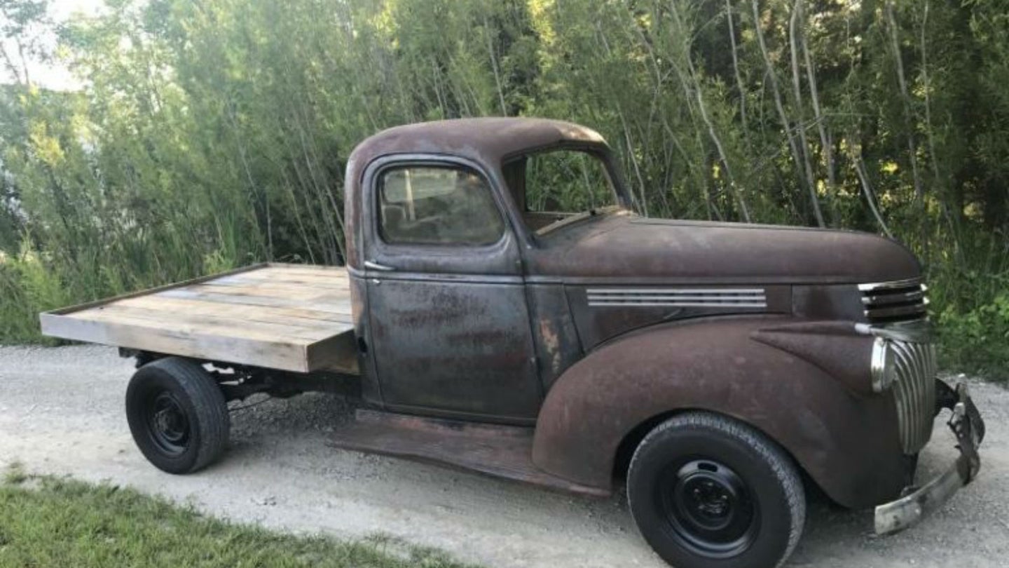 God Help This Classic Chevrolet Pickup With a Prius Powertrain