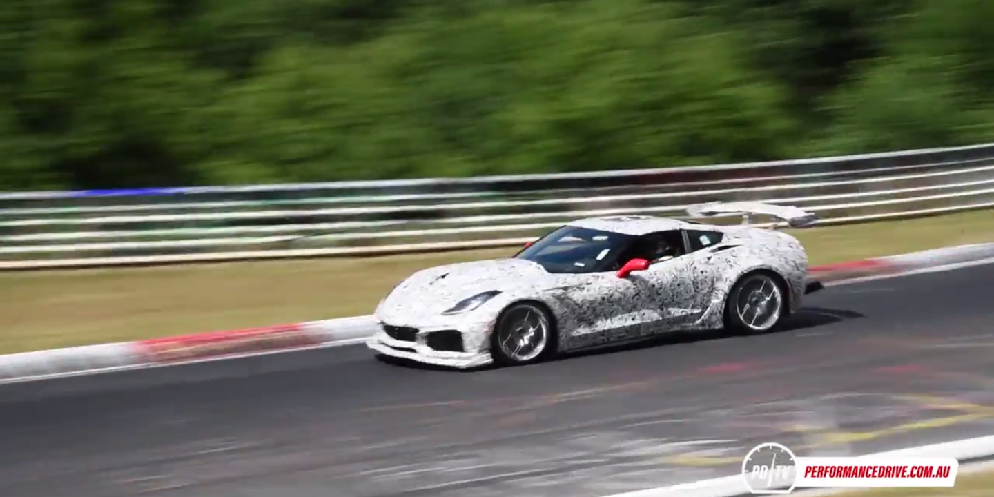 Listen to the 2018 Chevrolet Corvette ZR1 Sing a Glorious Song on the Nurburgring