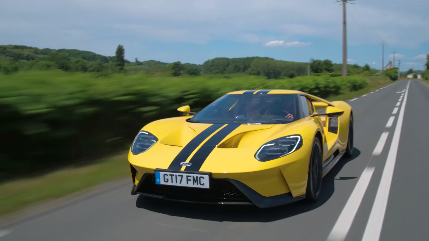 Watch Ken Block Drive the Ford GT Through the French Countryside near Le Mans