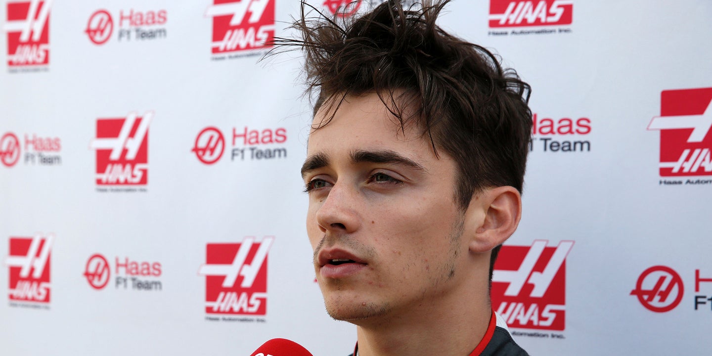 New F1 Rumors Suggest Formula 2 Driver Leclerc Could Be in a Sauber for 2018