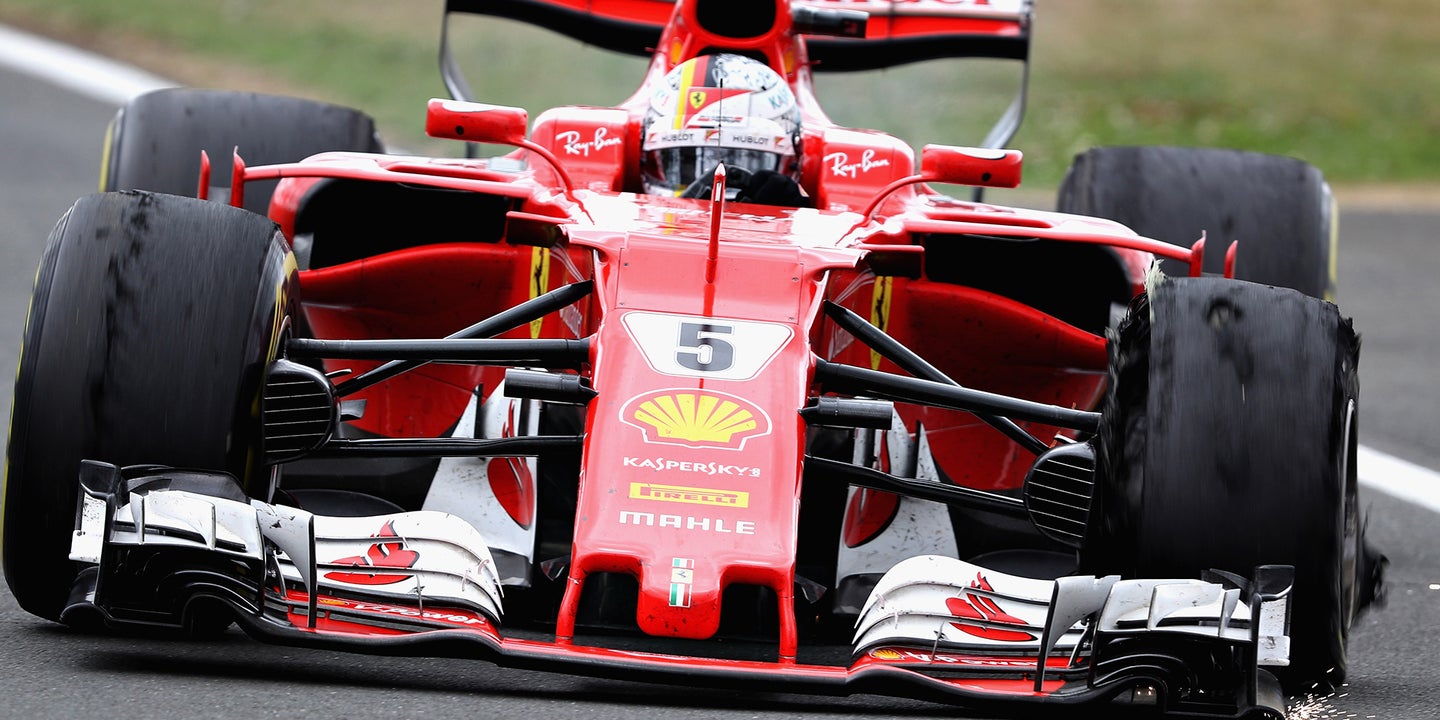 Pirelli Confirms Slow Puncture Was Cause of Vettel&#8217;s British Grand Prix Tire Failure