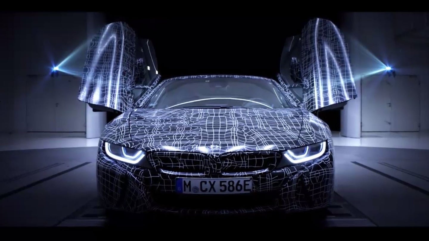 Watch the New BMW i8 Roadster Teaser