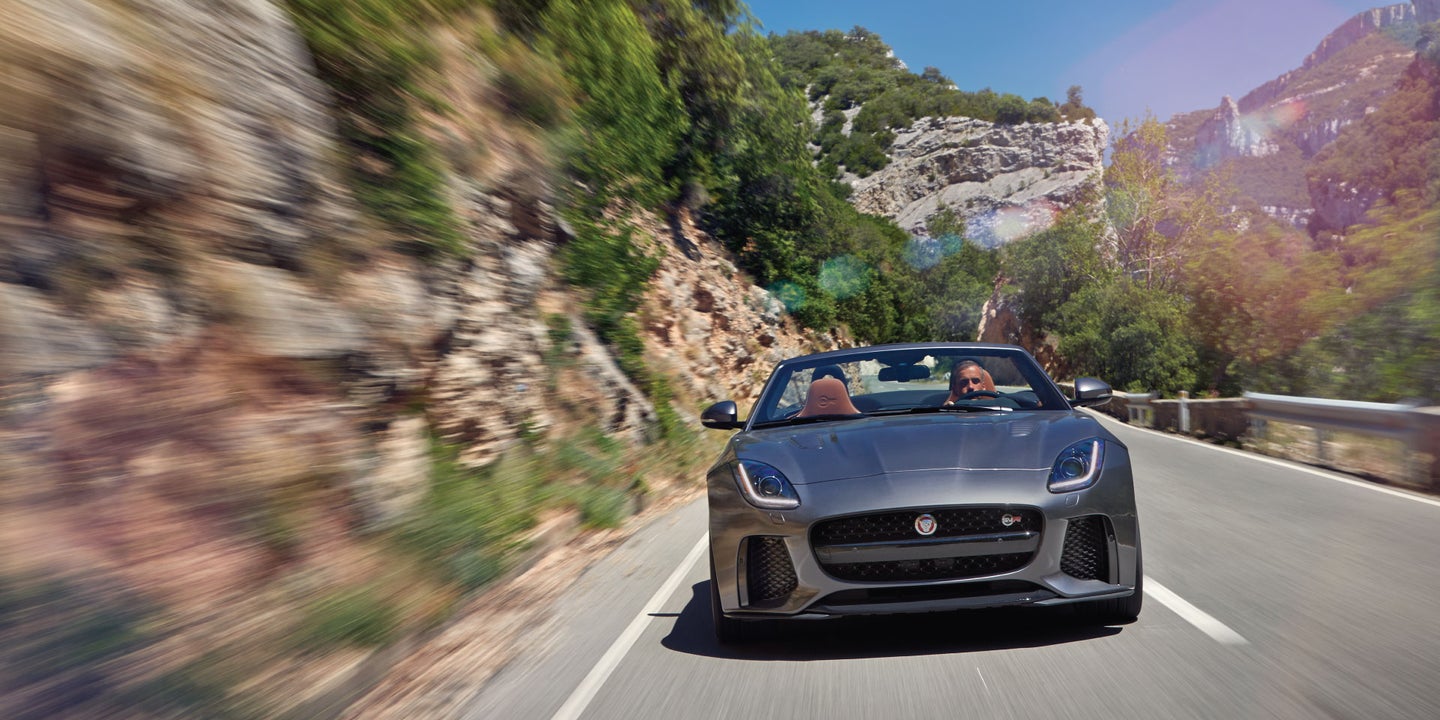 2017 Jaguar F-Type SVR Convertible Shows Its Claws