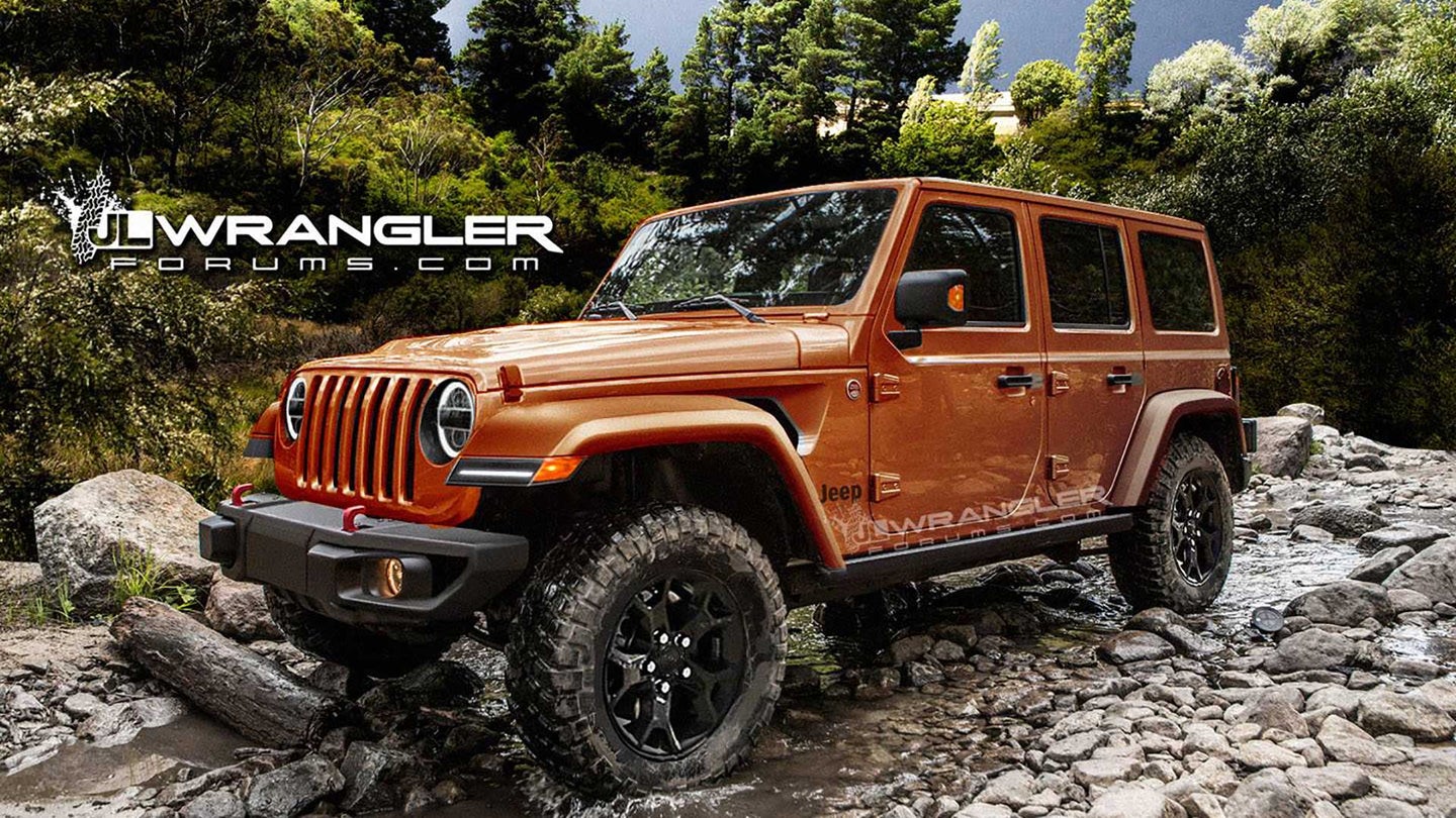 2018 Jeep Wrangler JL Details Leaked | The Drive