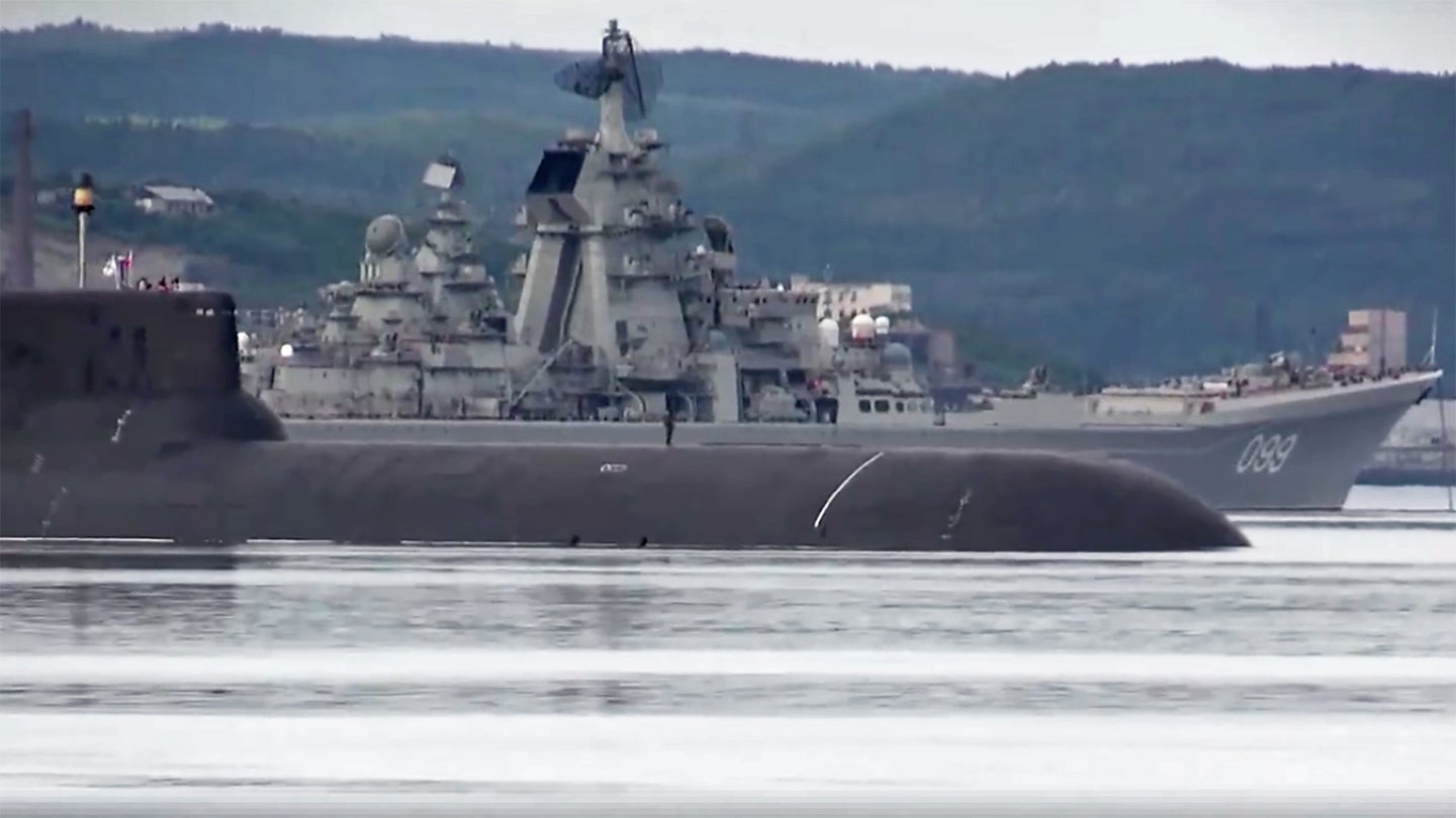 Russia&#8217;s Largest Nuclear Powered Sub And Warship Have Set Sail To The Baltic Sea