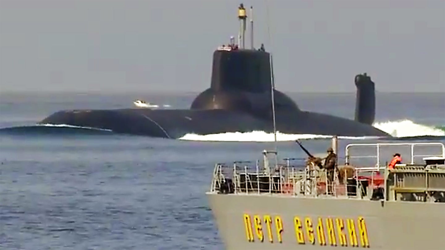 Check Out The World&#8217;s Largest Submarine As It Sails Into The Tense Baltic Sea