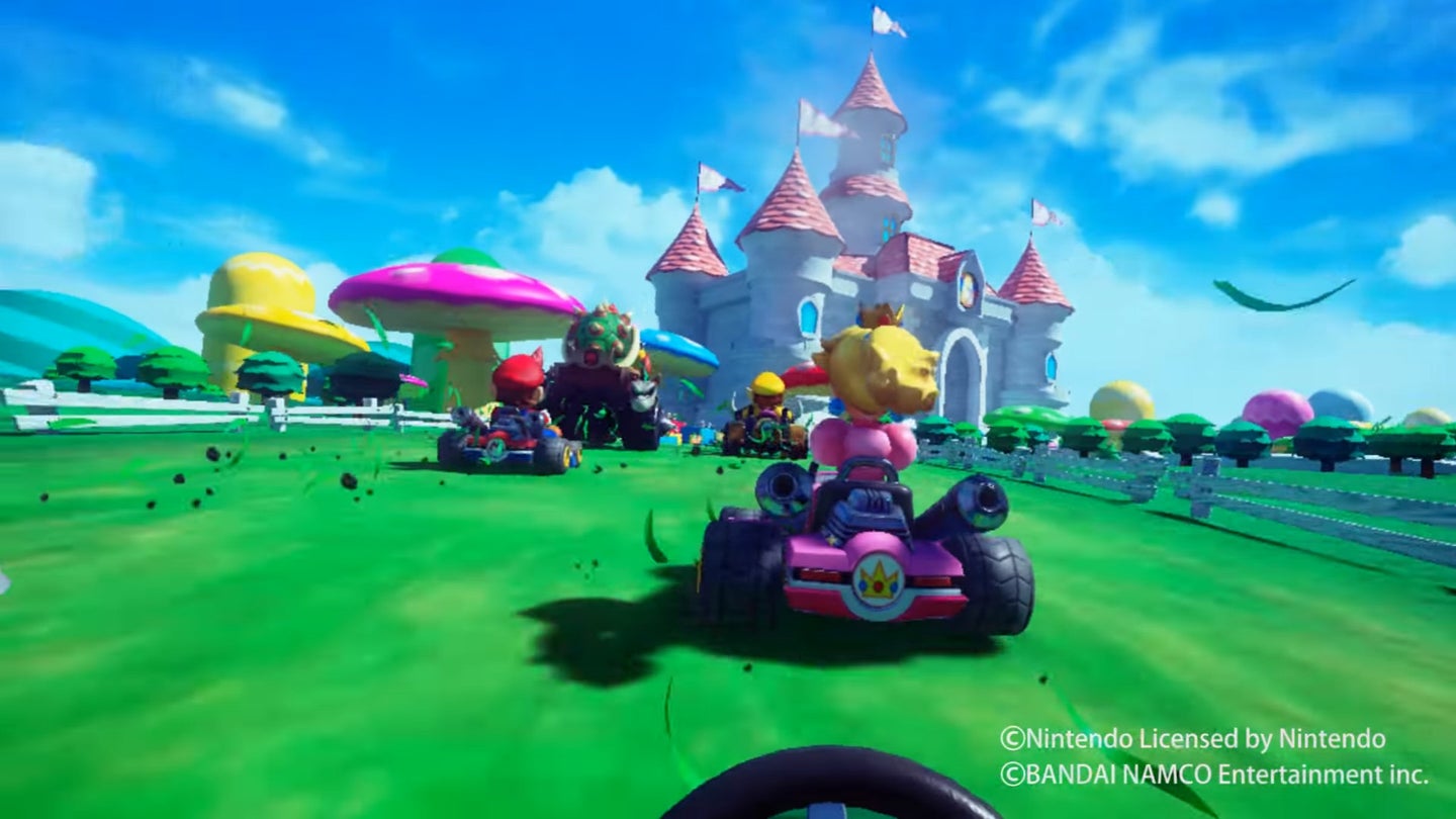 New Trailer for Virtual-Reality Mario Kart Game Looks Like a Crazy Good Time