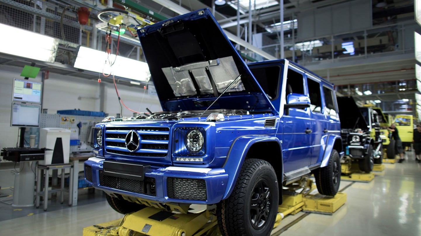 The 300,000th Mercedes-Benz G-Wagen Just Rolled Off the Production Line