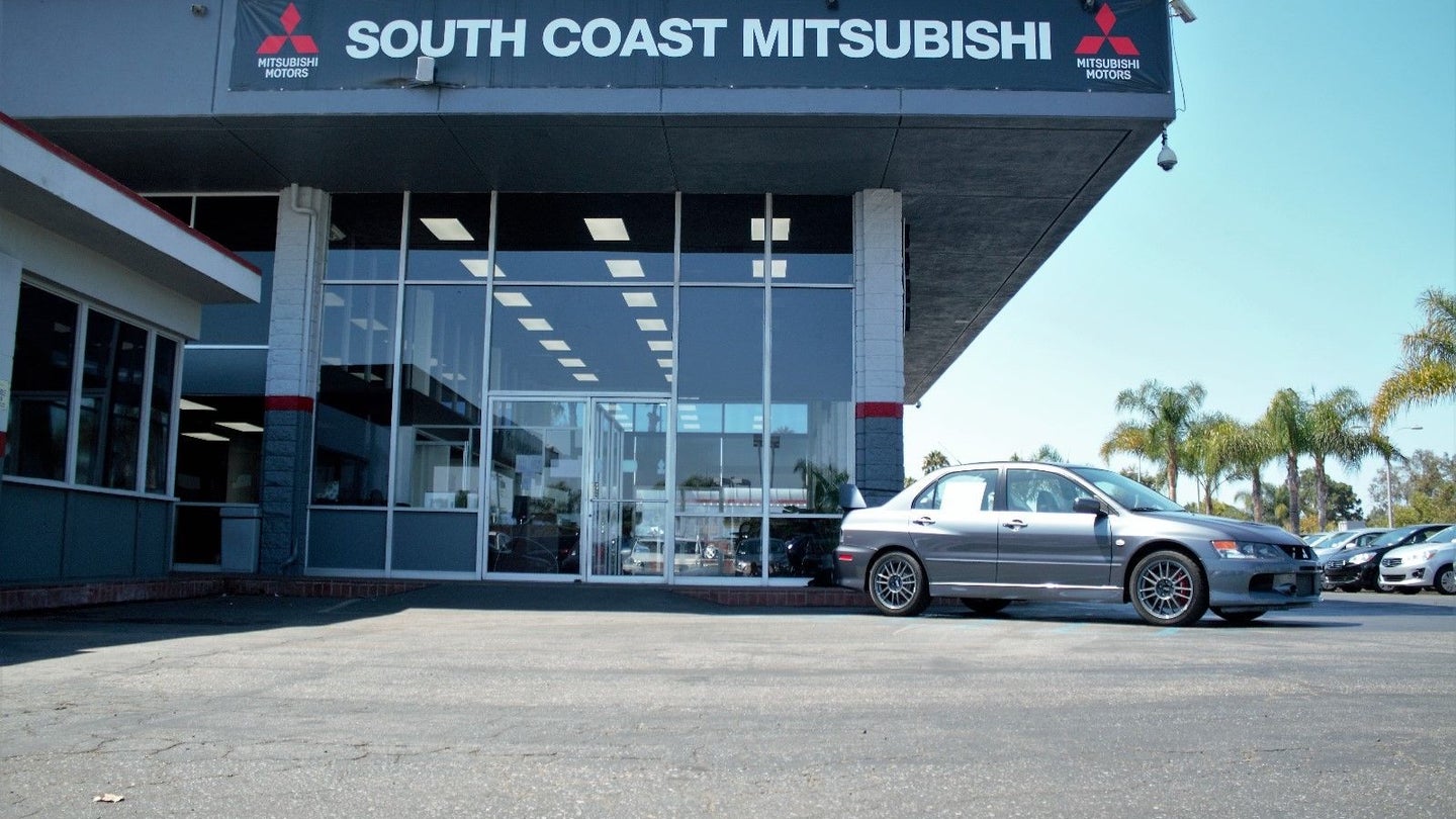 Brand-New 2006 Mitsubishi Evo MR Selling for More Than $100,000