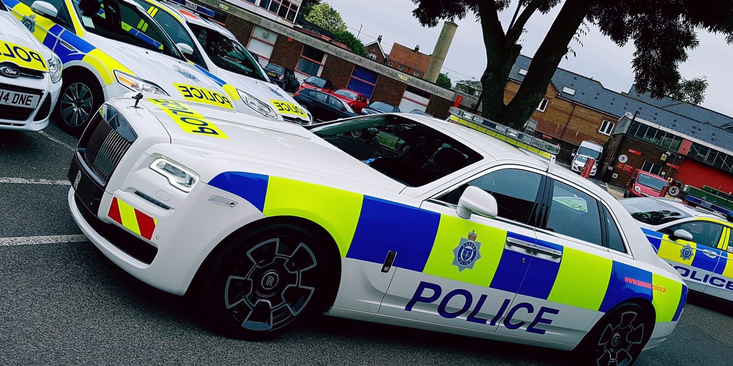 This Rolls-Royce Ghost Police Car Would Be the Best Ride to Jail