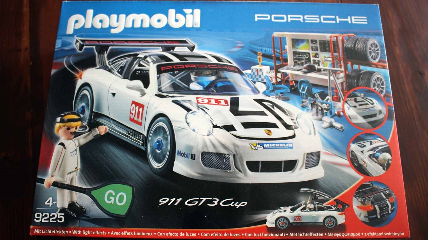 Importing And Building Playmobil&#8217;s Porsche GT3 Cup