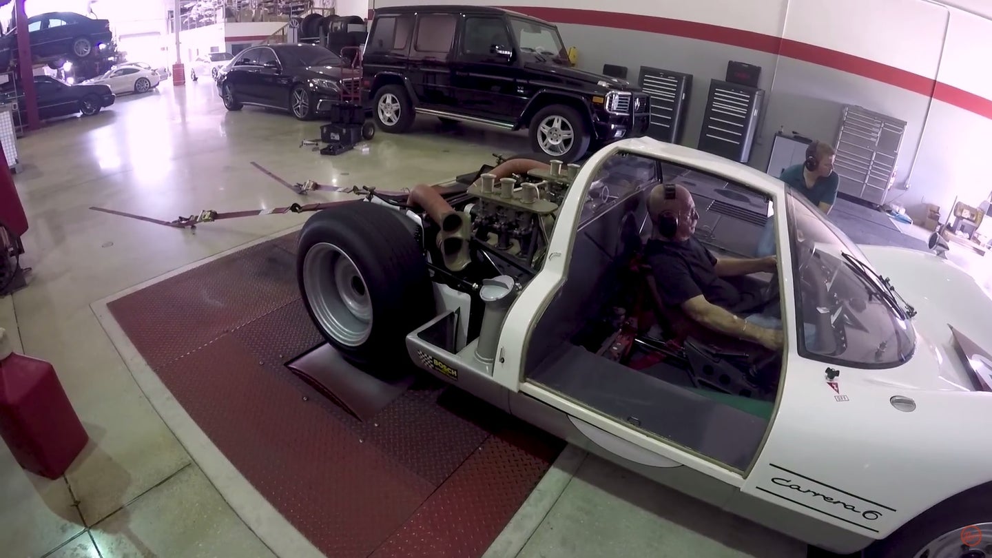 Watch This Porsche 906 Carrera 6 Rip Through The Gears On The Dyno