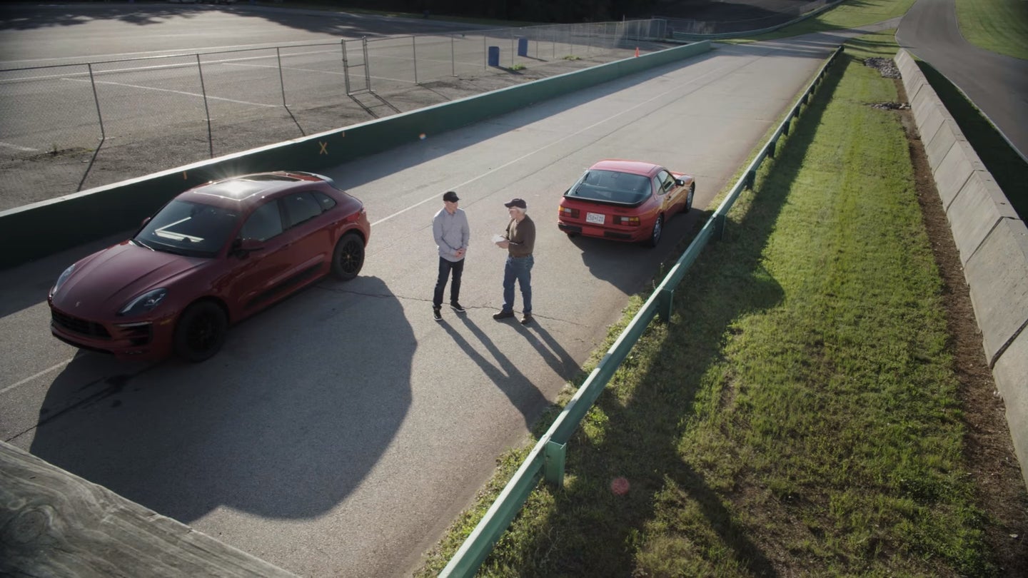 Is A New Porsche Macan Faster Around The Track Than A Porsche 944 Turbo?