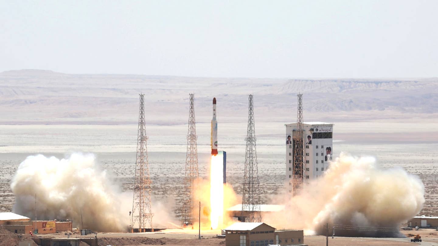 Iran Officially Opens Expanded Space Center With Simorgh Rocket Launch