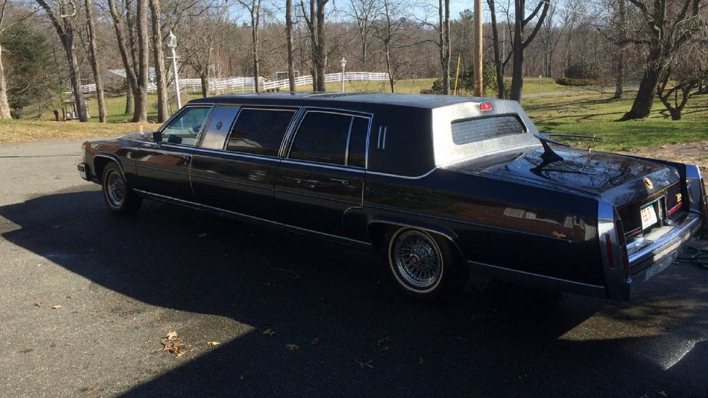 Ultra-Rare 1988 Cadillac Trump Edition Limo Is for Sale on Craigslist