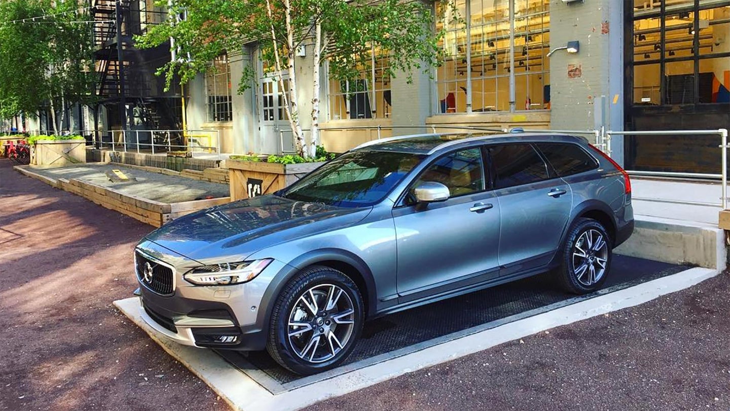 The 2017 Volvo V90 Cross Country Review A Wagon Done Right