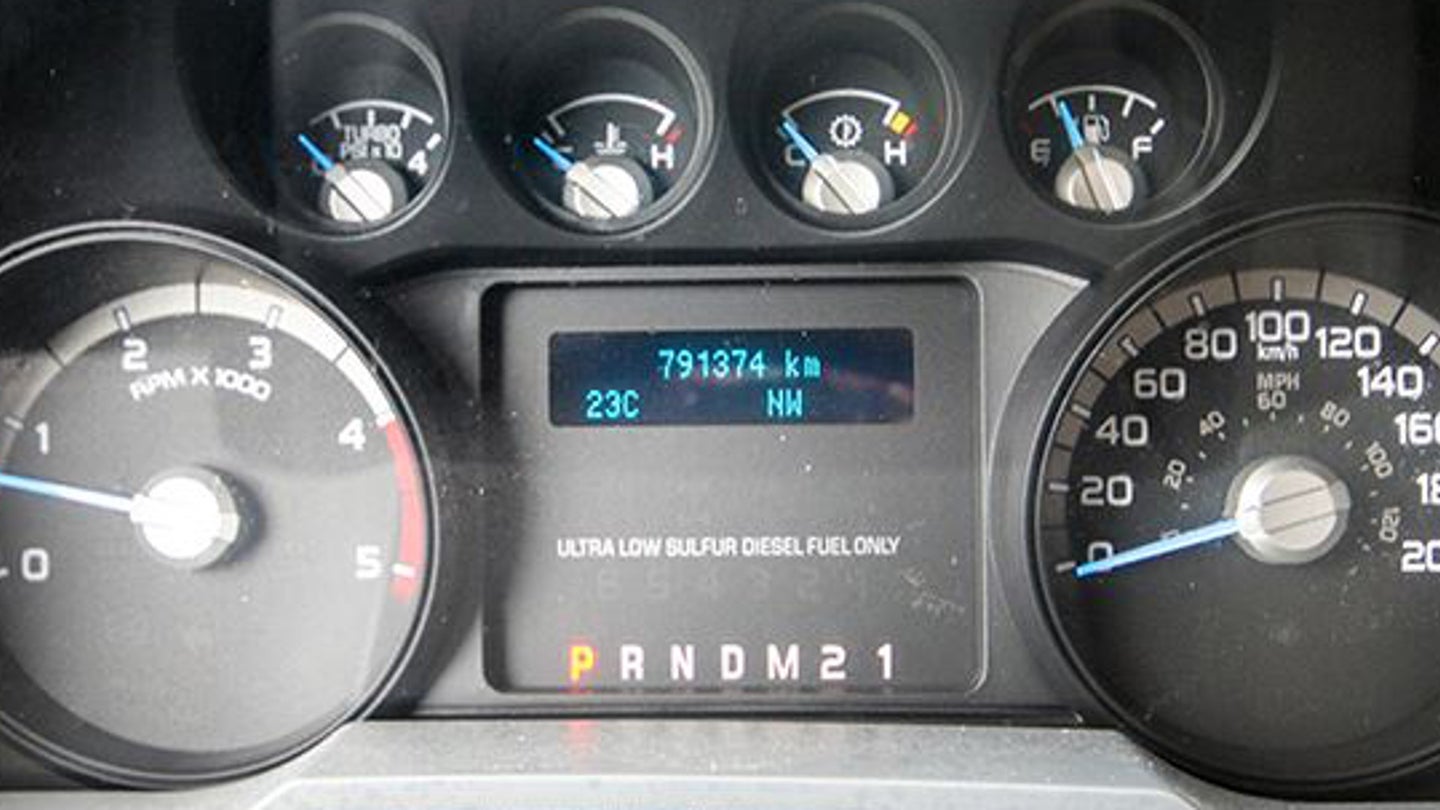 Someone Already Put Almost 500,000 Miles on a 2014 Ford F-250 XLT Super Duty