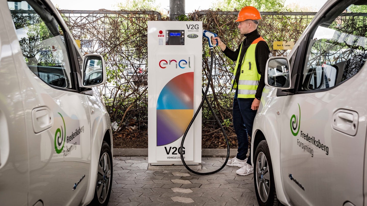 This Is How Parked Electric Cars Are Earning Money in Denmark