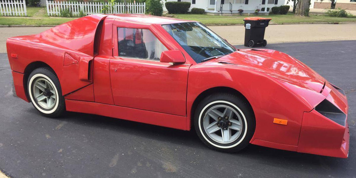 This Pickup-Based, Ferrari-Looking Thing is the Weirdest Custom Car You’ll Ever See