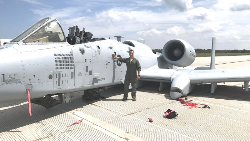Pilot Safely Lands A-10 On Its Belly After Gun Misfires and Canopy Goes Flying
