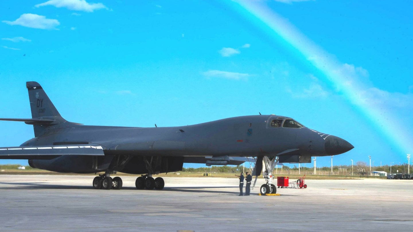 US Air Force B-1 Bombers Are Hunting Drug Smugglers From Key West