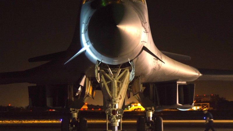 US Air Force B-1 Bombers Are Hunting Drug Smugglers From Key West