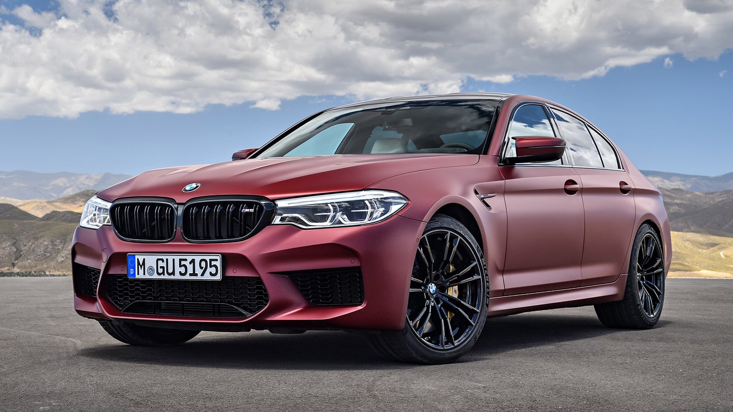 All-New 2018 BMW M5 Is Exactly the 600-HP, AWD Sport Sedan We Expected