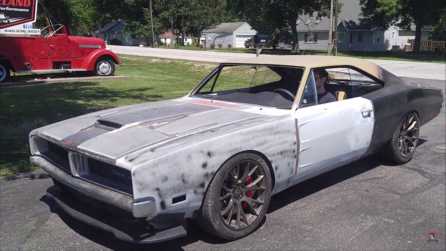 This Hellcat-Swapped 1969 Dodge Charger Is a Muscle Car Fan’s Dream