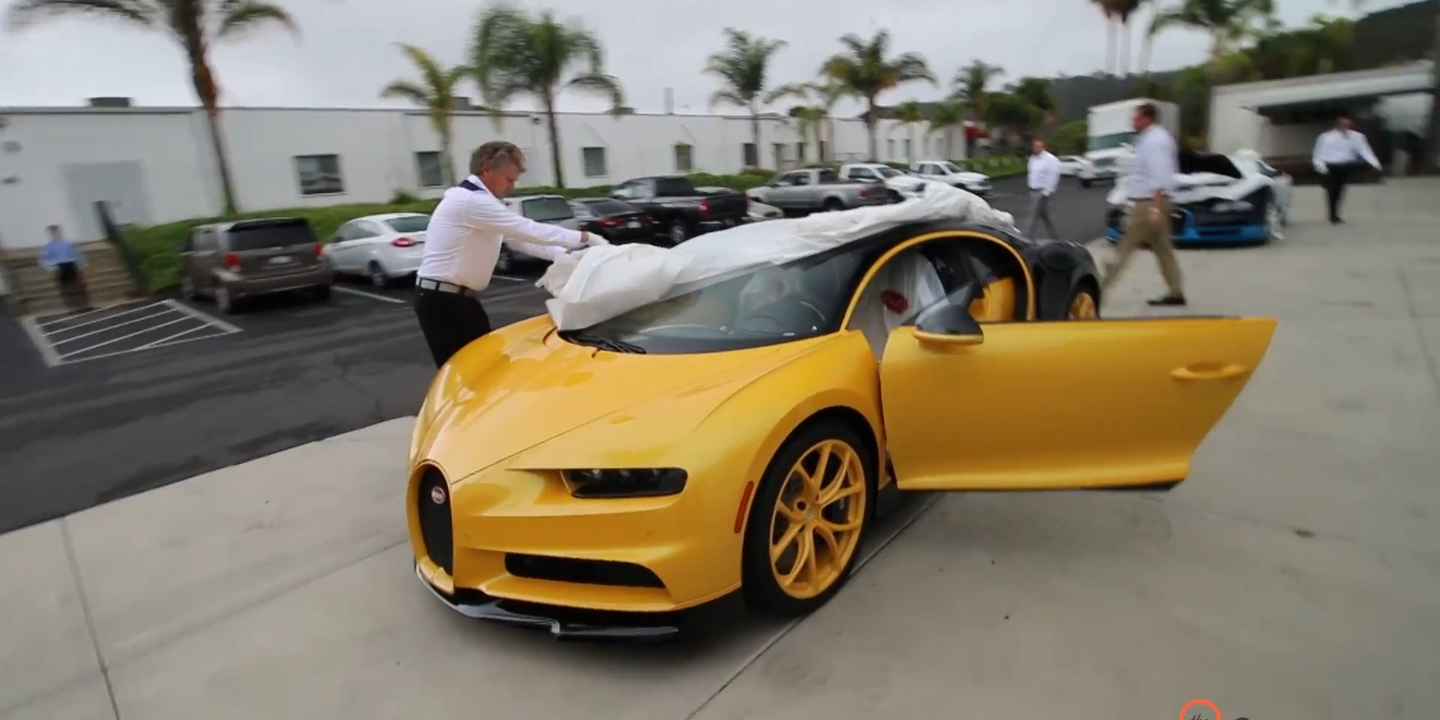 Unwrapping the First Customer Bugatti Chiron in the U.S.