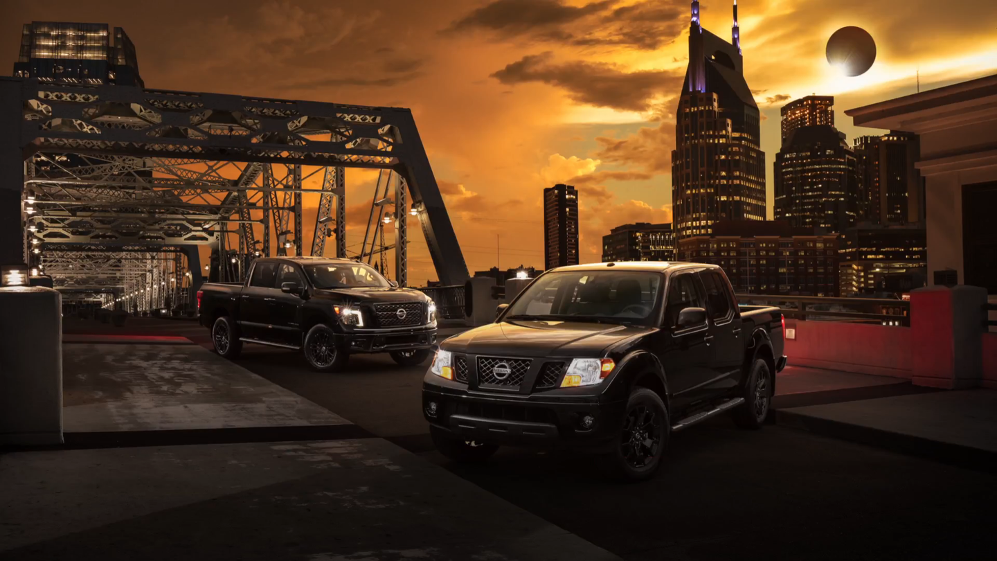 Nissan Adds ‘Midnight Edition’ Packages to 3 Truck Models During Solar Eclipse