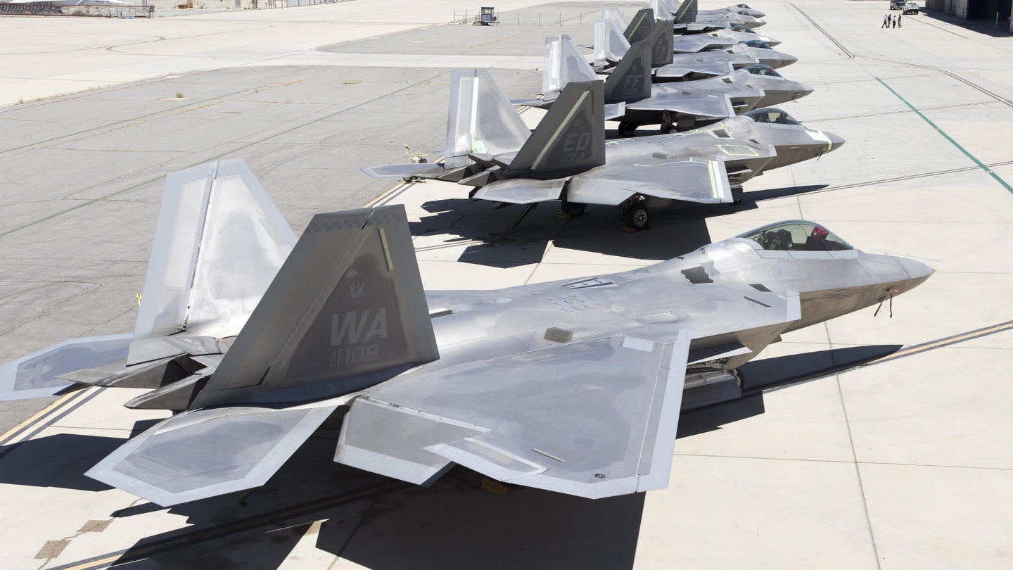 The USAF Is Adding a Newish F-22 to its Fleet of Flight Test Raptors