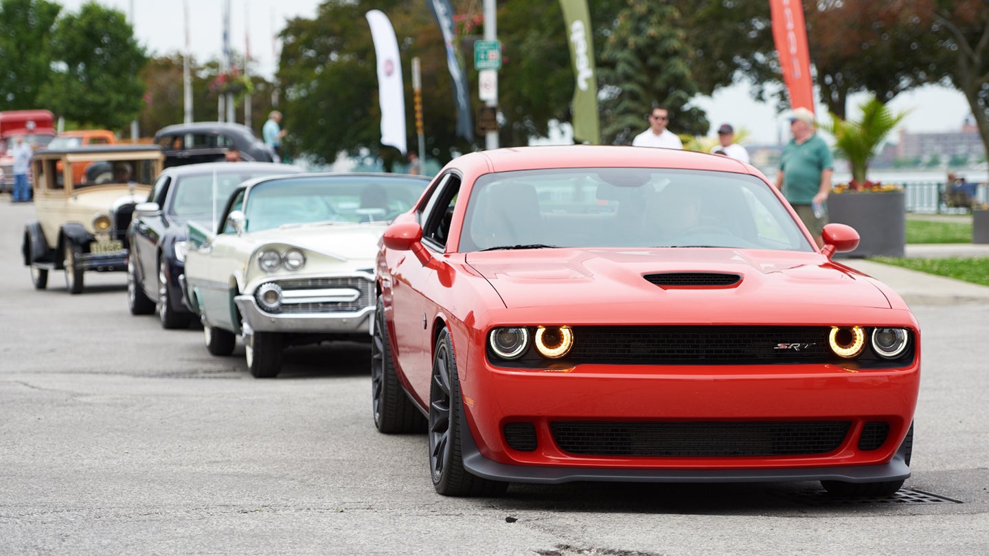 100-MPH Dodge Hellcat Police Chase Ends in Fiery Crash Outside Auto Museum