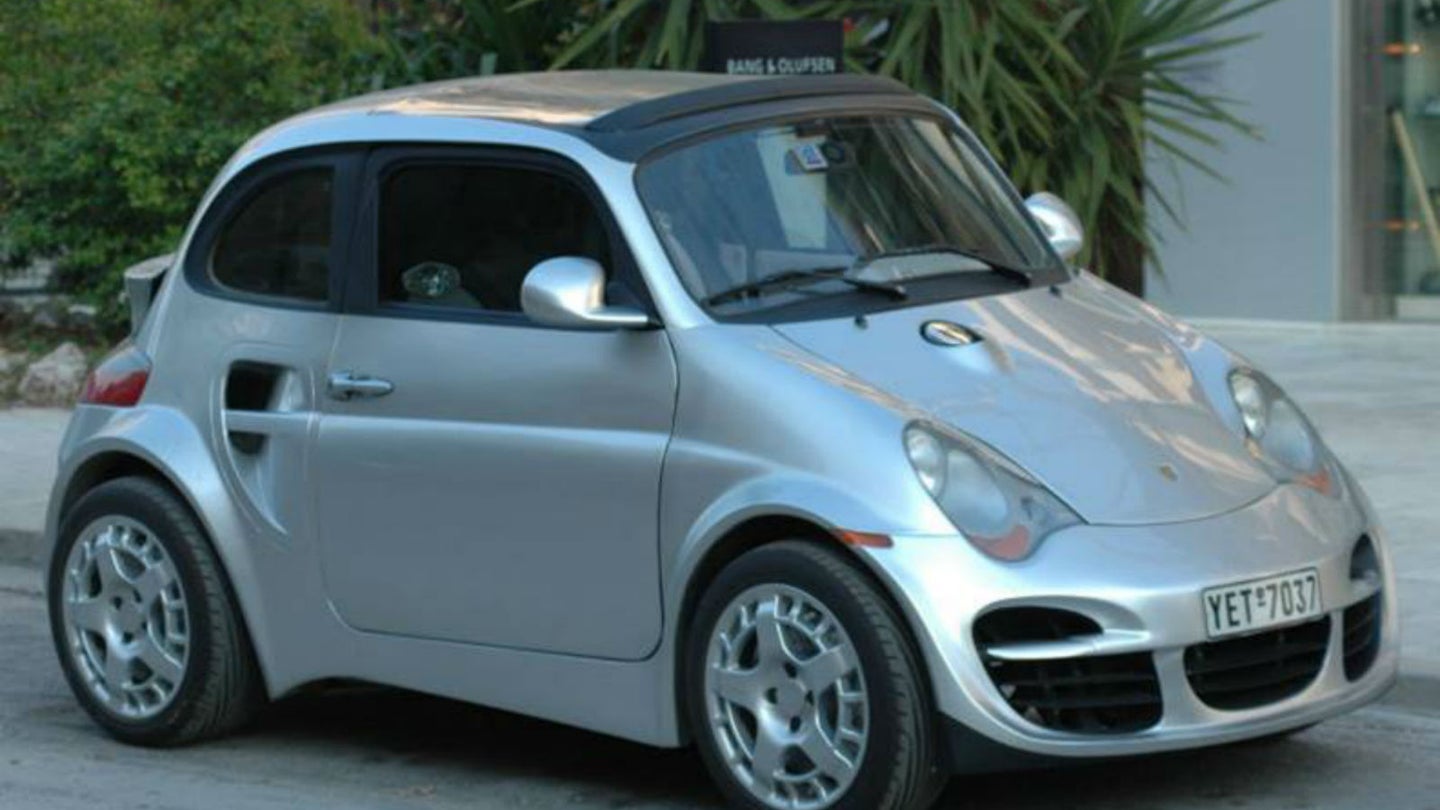 A Fiat 500 Styled Like a Porsche 911 Turbo Is the Worst Kind of Doppelganger