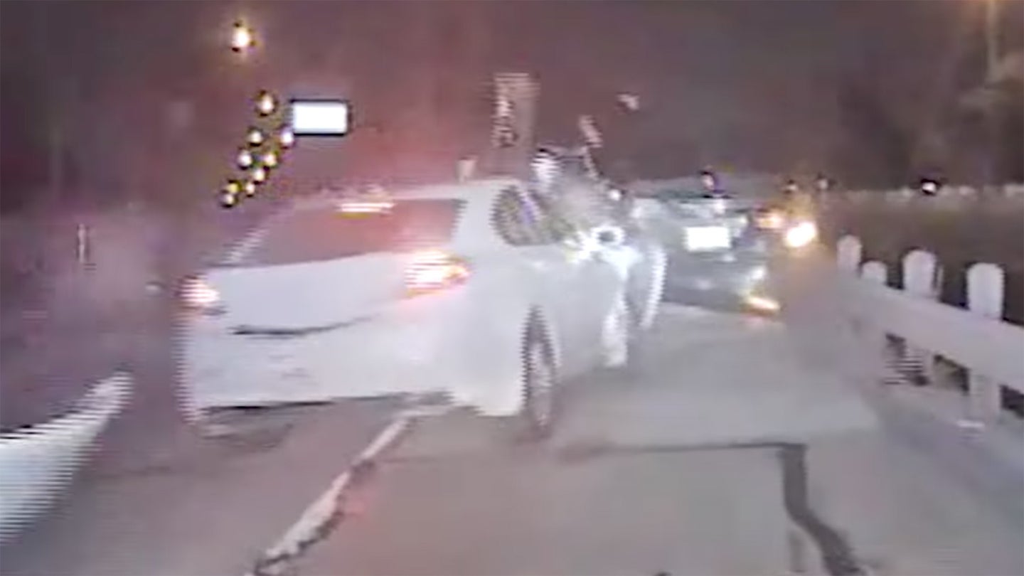 Fort Worth Cop Miraculously Survives Getting Struck by Speeding Car