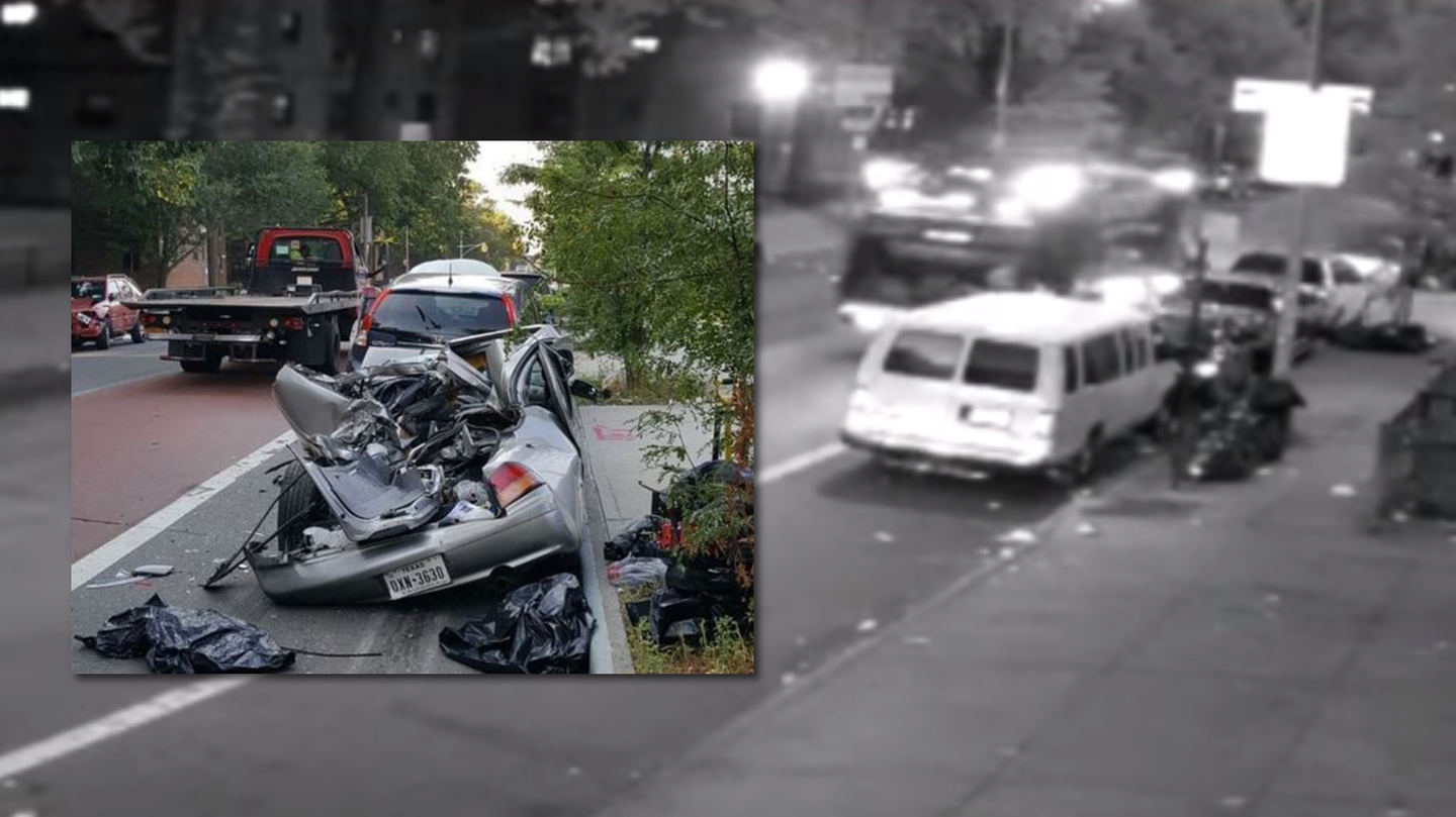 Sleeping Garbage Truck Driver Smashes into 13 Parked Cars in Brooklyn, Not Ticketed by NYPD