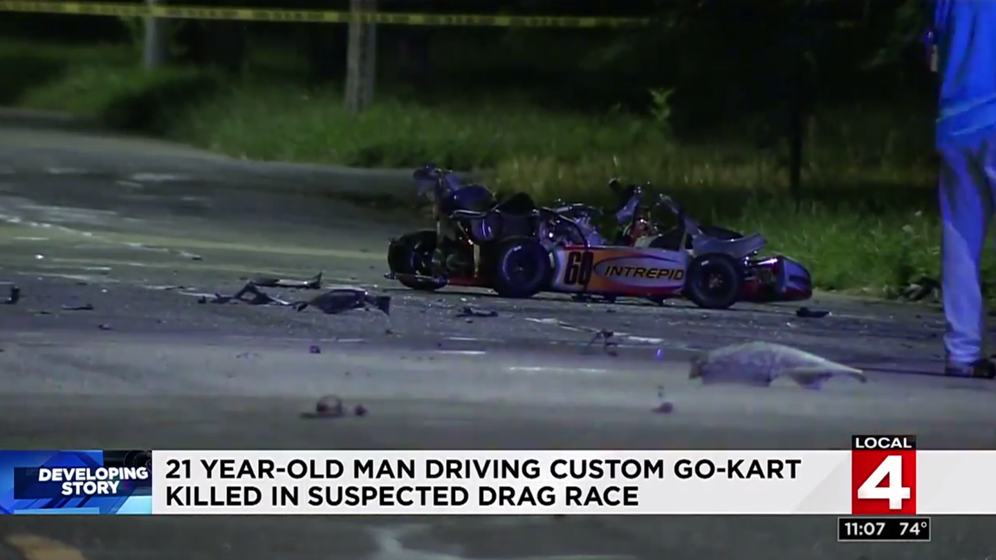 Detroit Police Point to Street Racing in Fatal Go Kart-Vs.-Motorcycle Crash