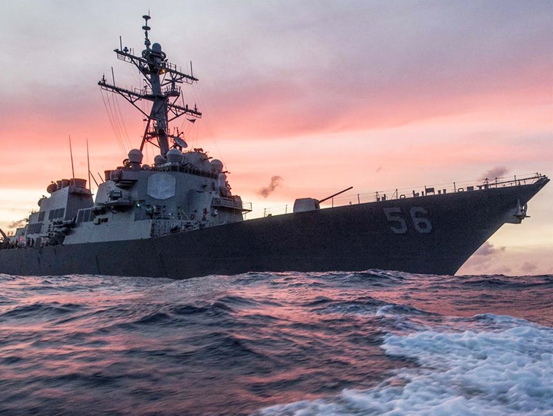 Destroyer USS John S. McCain Collides With Tanker Ship Near Strait Of Malacca (UPDATED)