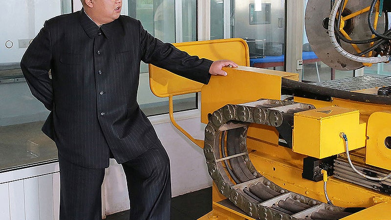 North Korea Shows Off New Solid Fuel Missile Tech Amidst New Sanctions