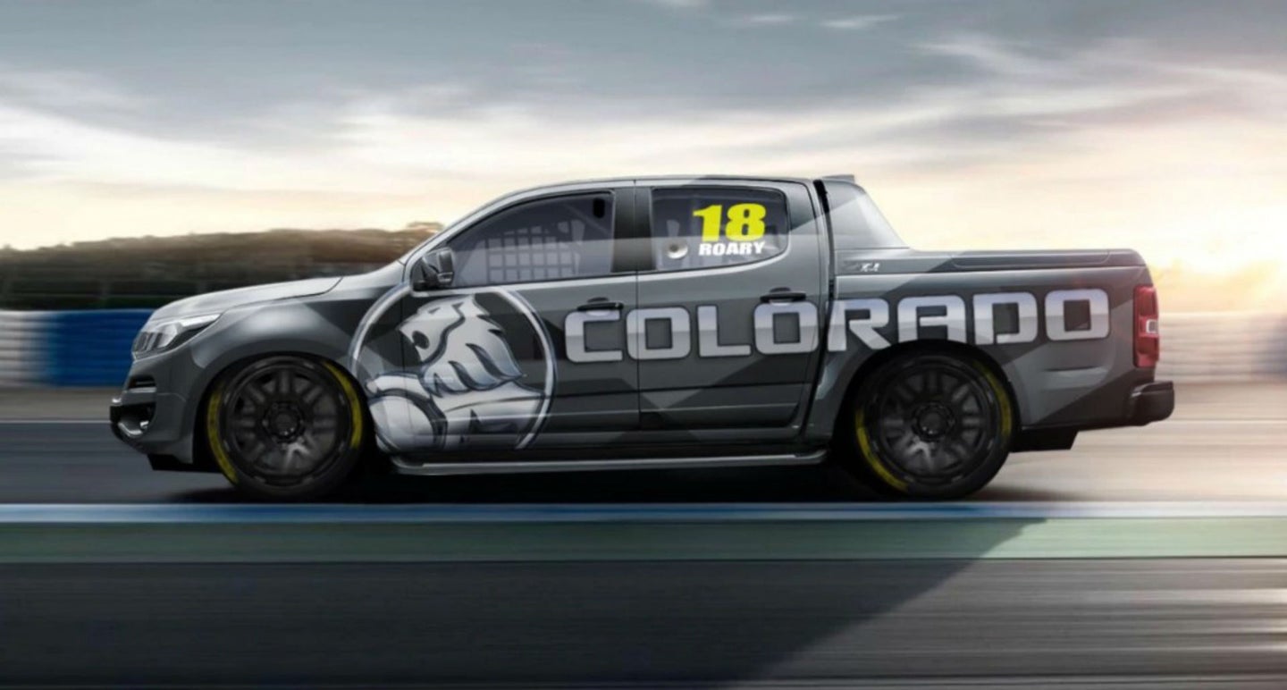 Holden is Turning the Colorado Pickup Into a Torque-Heavy Race Truck