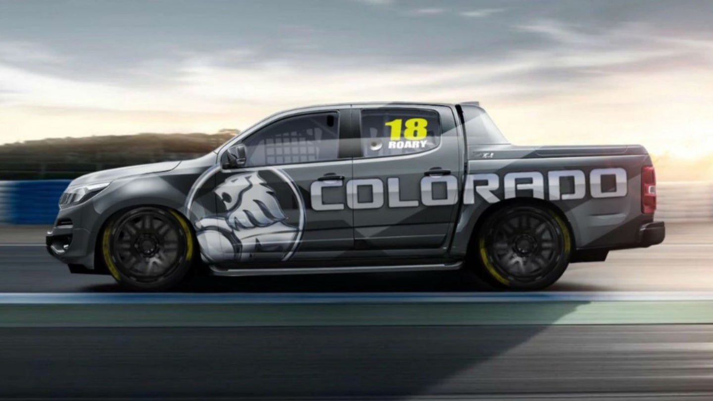 Holden is Turning the Colorado Pickup Into a Torque-Heavy Race Truck