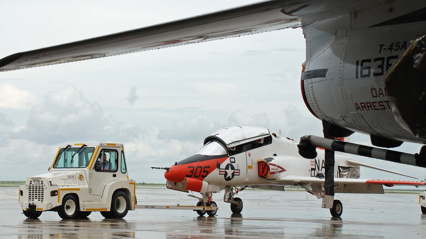 Hurricane Harvey Tracking To Directly Hit Two Major Navy Flight Training Bases