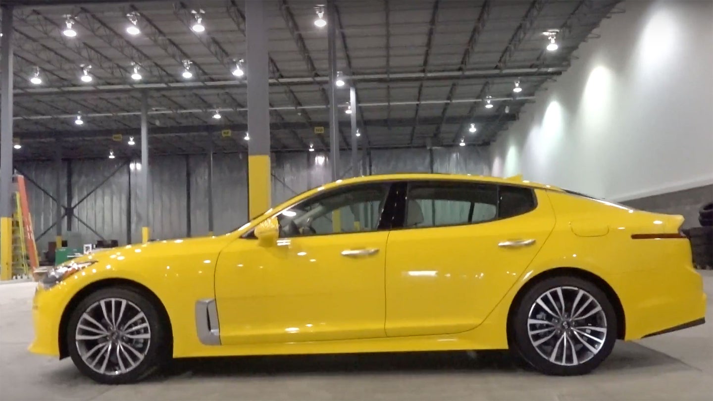 Youtube Channel Gets Exclusive Look At Pre-Production 2018 Kia Stinger GT