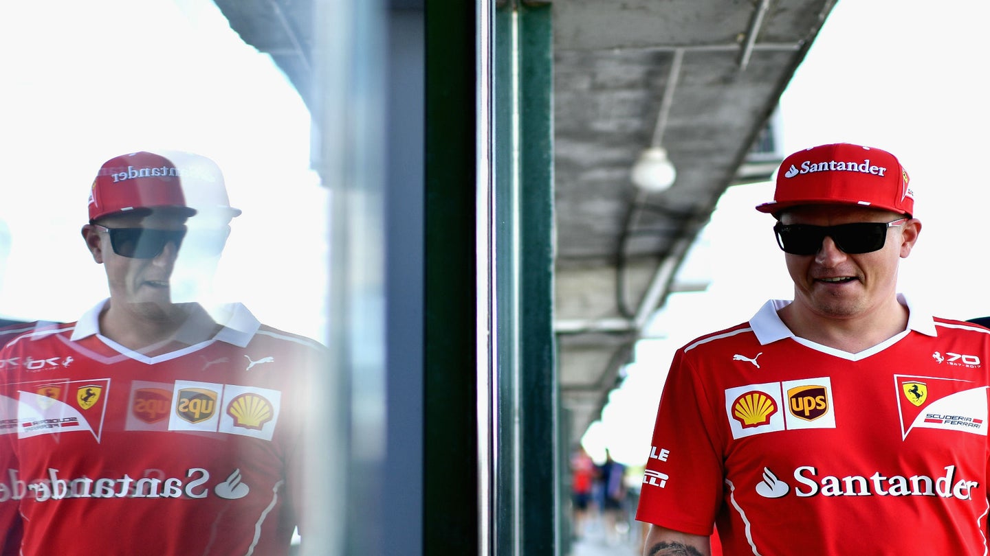 Ferrari Signs Kimi Raikkonen to 1-Year Extension Through 2018