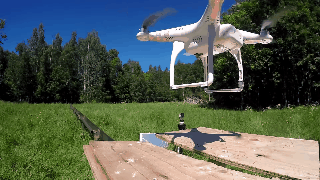 Watch a Rocket-Powered Katana Slice a Drone in Half