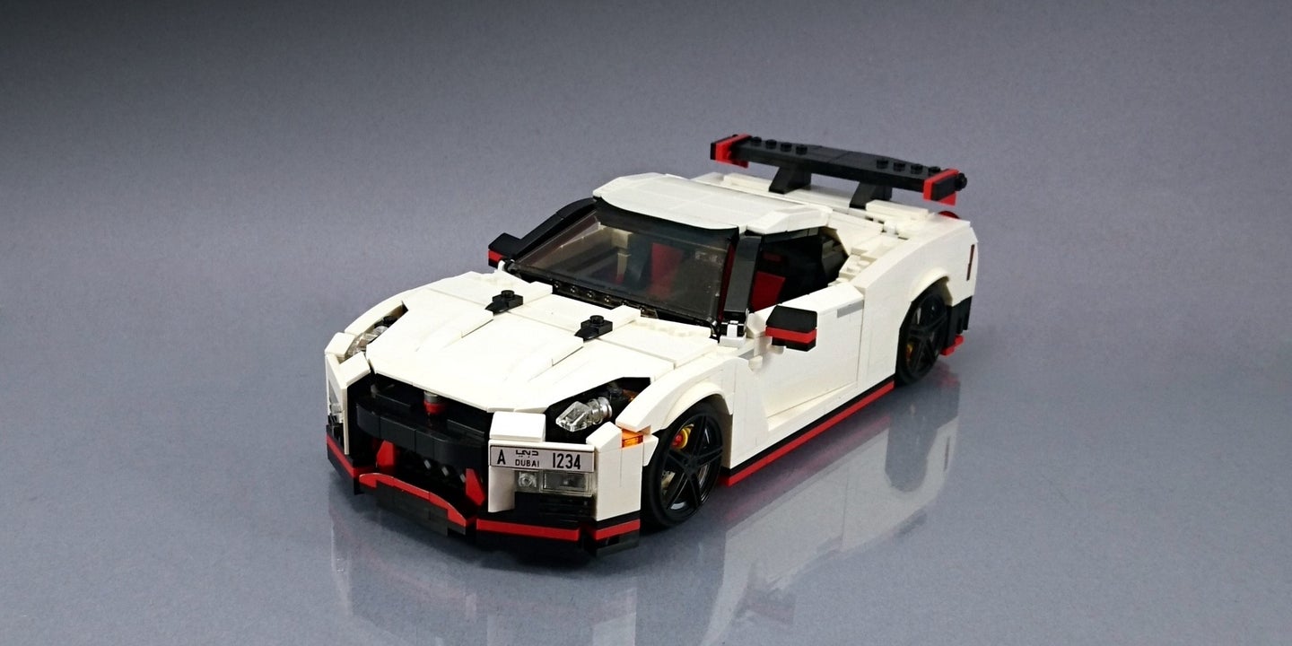 Lego Master Firas Abu-Jaber Builds Incredible Nissan GT-R Nismo Model