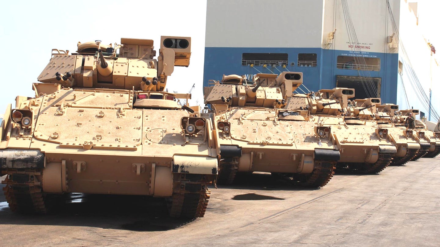 Lebanon Gets Bradley Fighting Vehicles as it Continues to Battle ISIS
