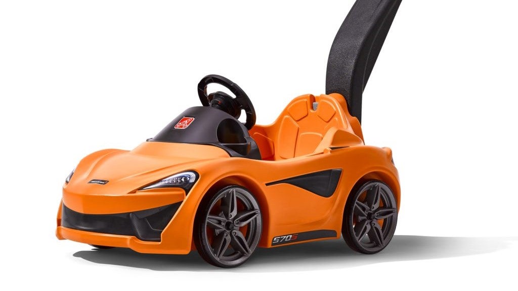 The Step2 McLaren 570S Push Sports Car Is an Adorable Supercar Toy for Kids