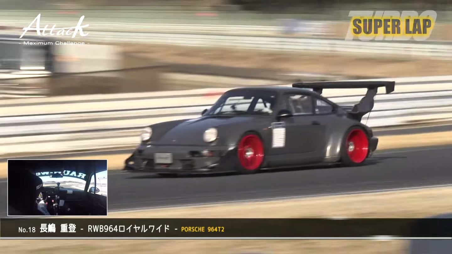 This RWB widebody Porsche 964 Dominates Tsukuba